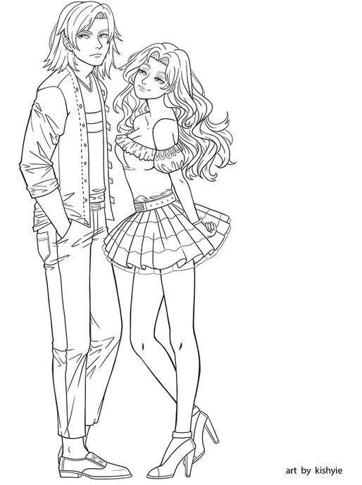 Line Art for Webtoon Project