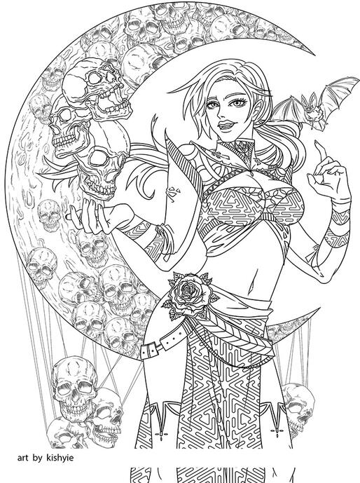 Line Art made for Adira Finch